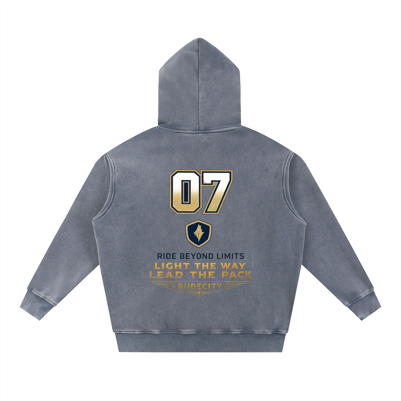 RC Snow Wash Fleece Oversize Hoodie