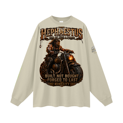 Oversized Unisex Long Sleeve T-Shirt
