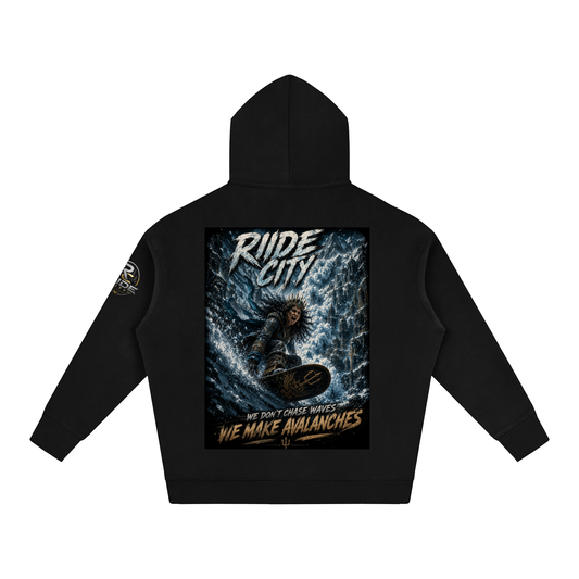 RiideCity Oversize Fleeced Hoodie