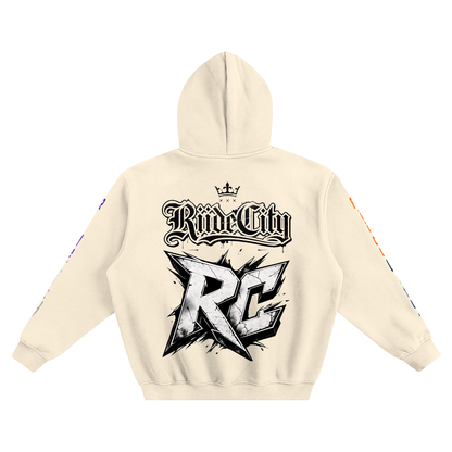 Ride destroy Conquer Fleeced Boxy Hoodie