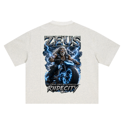 Zeus. Boxy Oversized T-Shirt