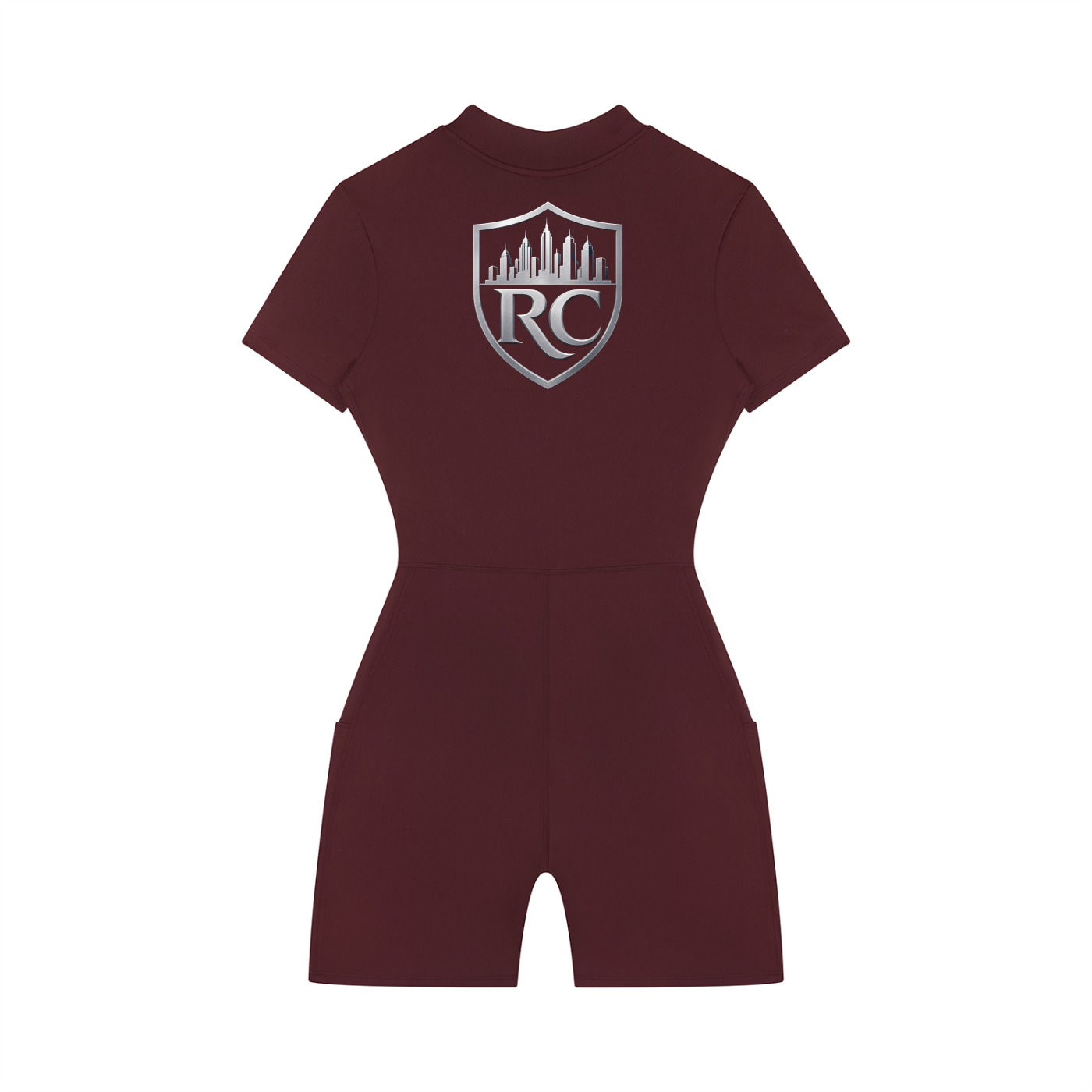 RC Women's Quarter-Zip Short Sleeve Romper