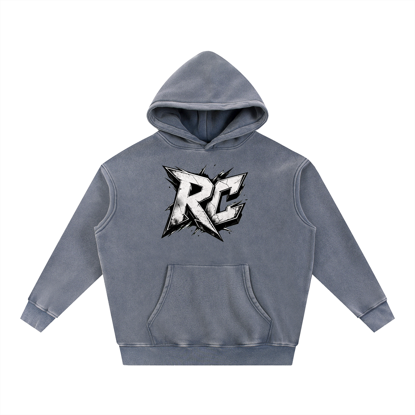 RC Snow Wash Fleece Oversize Hoodie