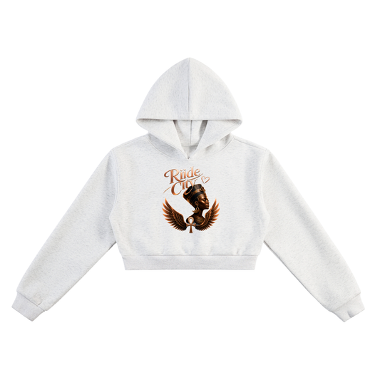 goddess Essential Cropped Hoodie