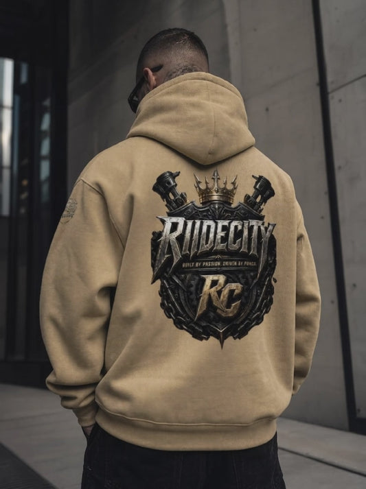 RiideCity motor Boxy Oversized Hoodie